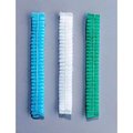 Keystone Safety Pleated Polypropylene Bouffant Cap, 100% Latex Free, Blue, 21", 100/Bag, 10 Bags/Case 111NWI-10-21-BLUE